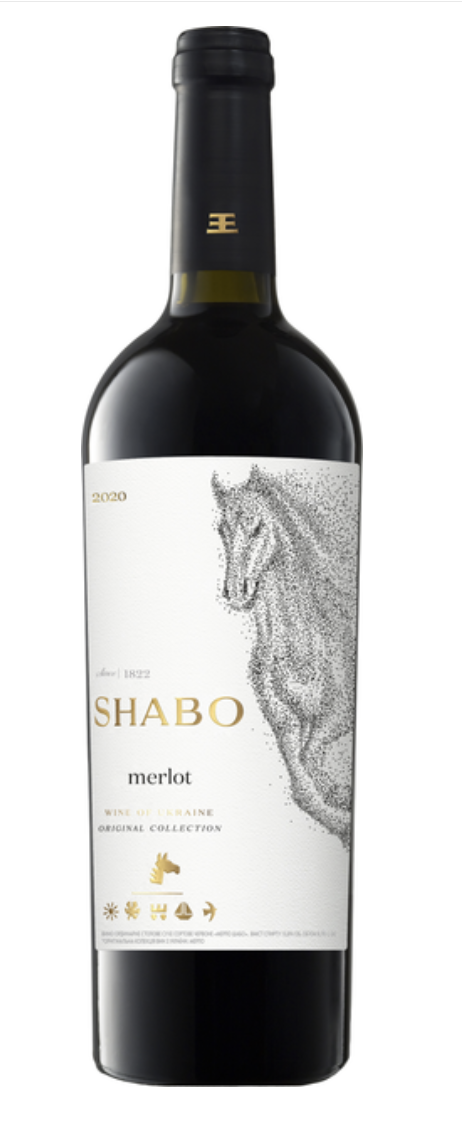 Вино Shabo OC Мерло сухе червоне 11-14%  0.75 л 